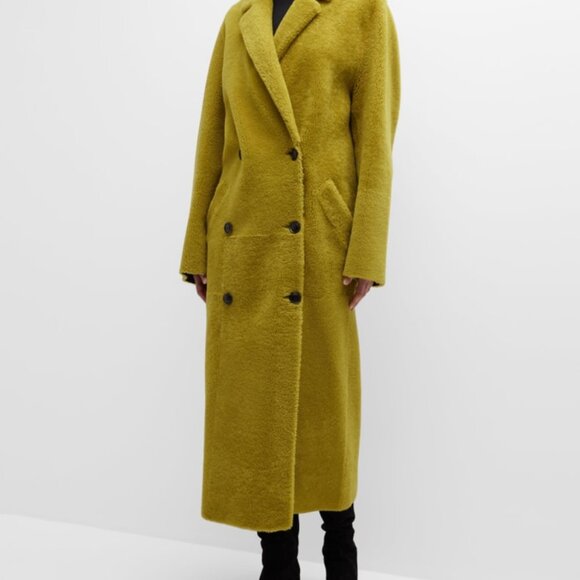 Nour Hammour Pistachio Coat - Picture 4 of 8
